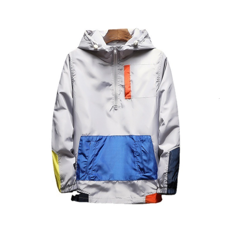 Men's Hoodies Sweatshirts Spring Autumn Men's Sports Hoodie Colombia Outdoor Storm Jacket Youth Vitality Style Coat Windproof Coat Trend Ove