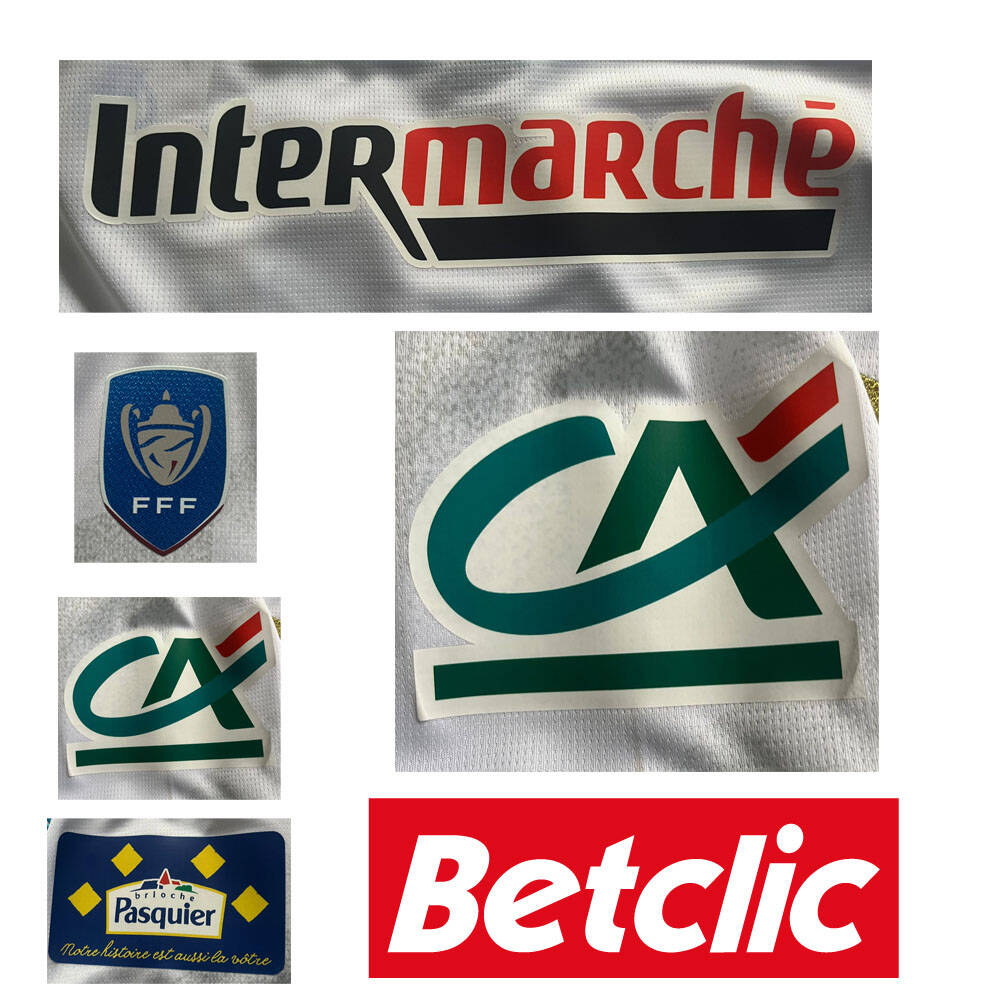 2024 Coupe De france Patch Sponsor Badge French League Cup Soccer Patch