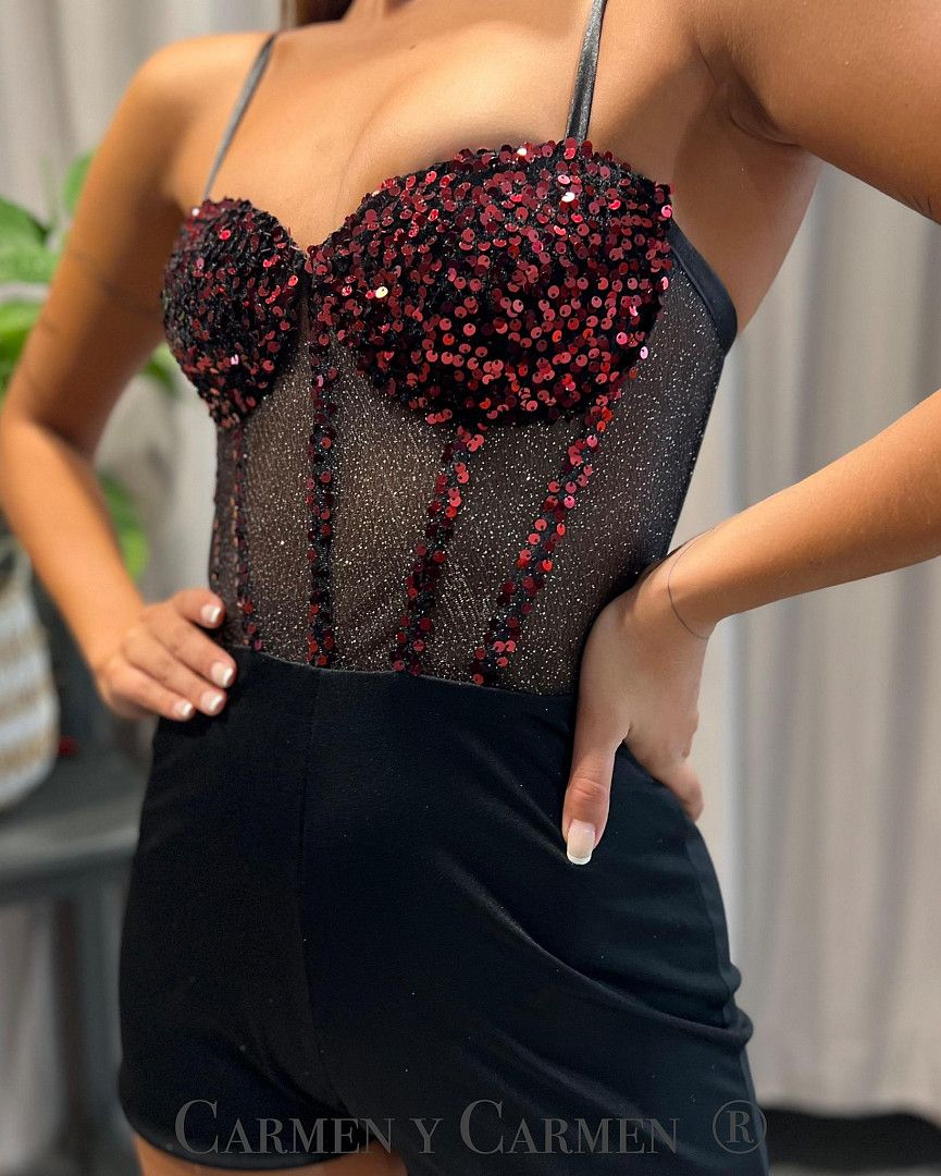 Sexy Black Prom Dress A Line High Split Illusion Evening Elegant Glitter Bone Bodice Bury Sequins Top Party Dresses For Special Ocns Promdress 0515