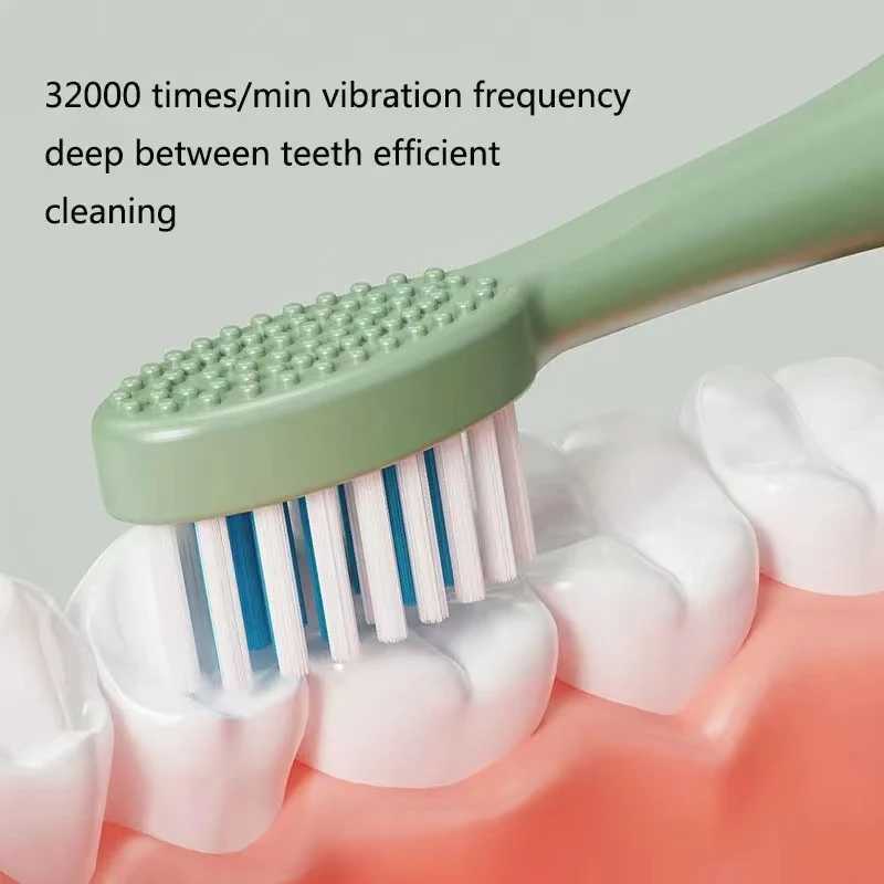 Toothbrush Sonic Electric Toothbrush Ultrasonic Automatic USB Rechargeable IPX7 Waterproof Toothbrush Replaceable Tooth Brush Head