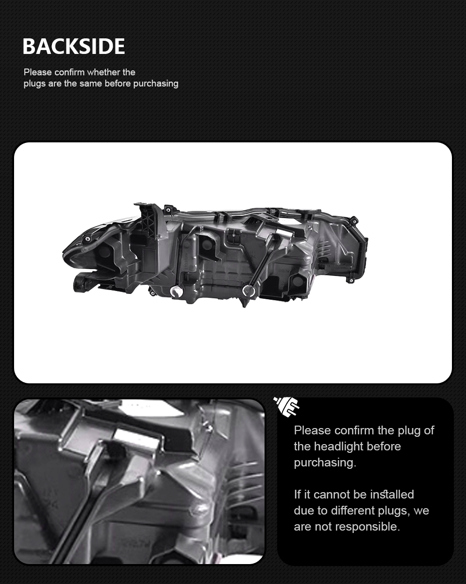 Car Lights for Toyota Avalon 20 18-20 22 Headlights DRL Head Lamp Dynamic Signal Front Daytime Light