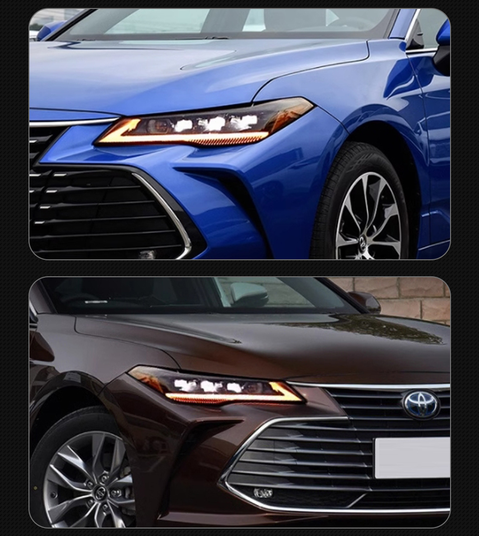 Car Lights for Toyota Avalon 20 18-20 22 Headlights DRL Head Lamp Dynamic Signal Front Daytime Light