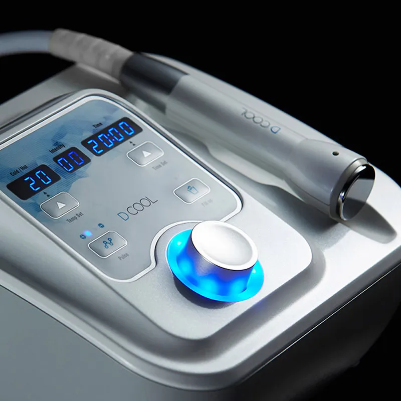 Salon Spa Dcool Skin Cool Cryo Therapy Facial Machine -EMS Beauty Care for Skin Rejuvenation, Electroporation, Anti-Puffiness, Aging Wrinkle