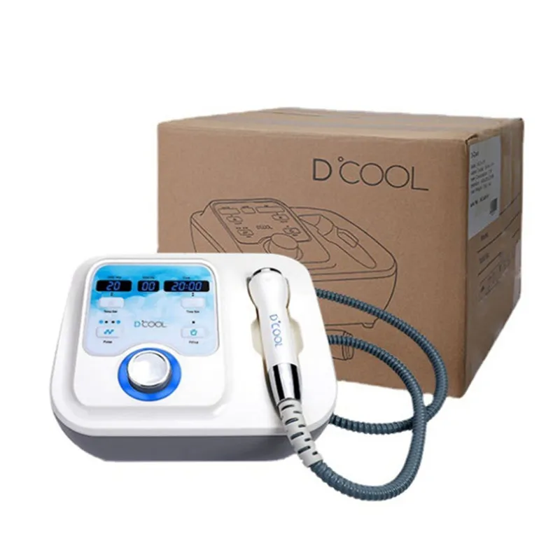 Salon Spa Dcool Skin Cool Cryo Therapy Facial Machine -EMS Beauty Care for Skin Rejuvenation, Electroporation, Anti-Puffiness, Aging Wrinkle