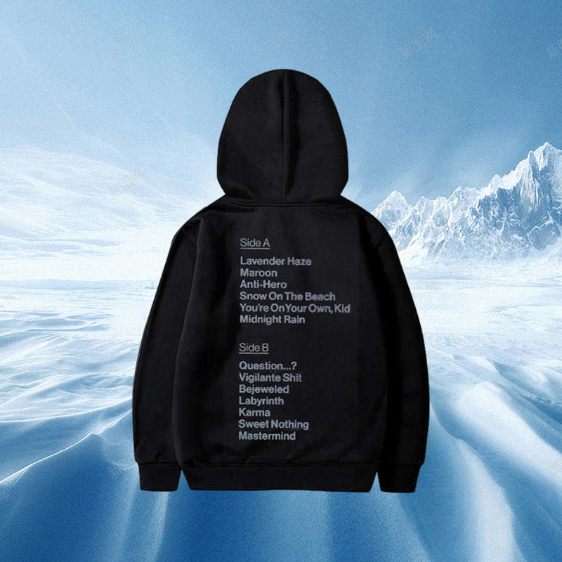 Men's Hoodies Custom style New album Swift Same Style Print Hoodie For Men Vintage hip hop sweats Unisex Sweatshirt L2210256696105