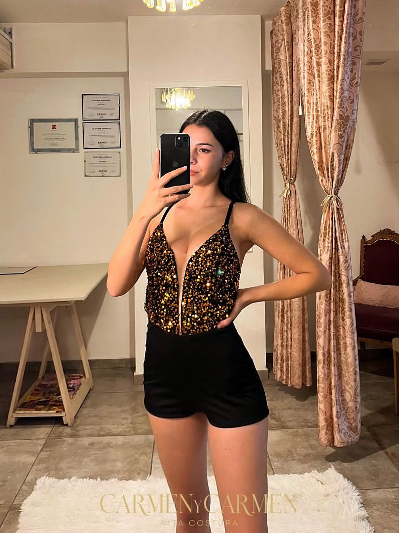 Sexy Black Prom Dress A E Split Illusion V Neck Evening Elegant Glitter Gold Sequins Top Party Dresses For Special Ocns Promdress Lz0304