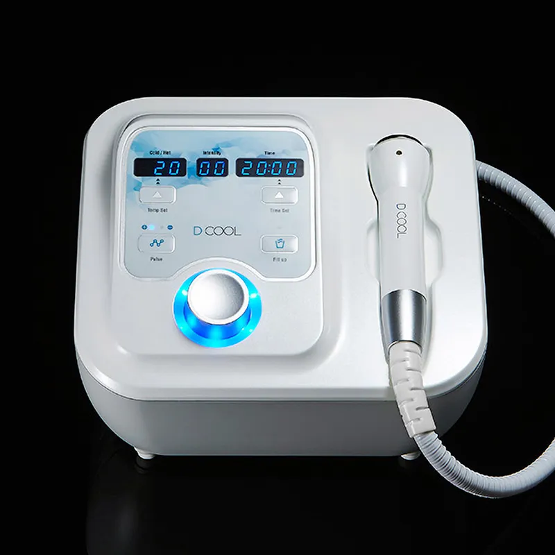 Salon Spa Dcool Skin Cool Cryo Therapy Facial Machine -EMS Beauty Care for Skin Rejuvenation, Electroporation, Anti-Puffiness, Aging Wrinkle