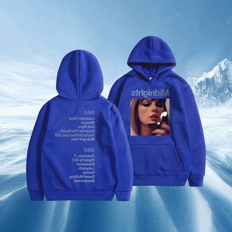 Men's Hoodies Custom style New album Swift Same Style Print Hoodie For Men Vintage hip hop sweats Unisex Sweatshirt L221025