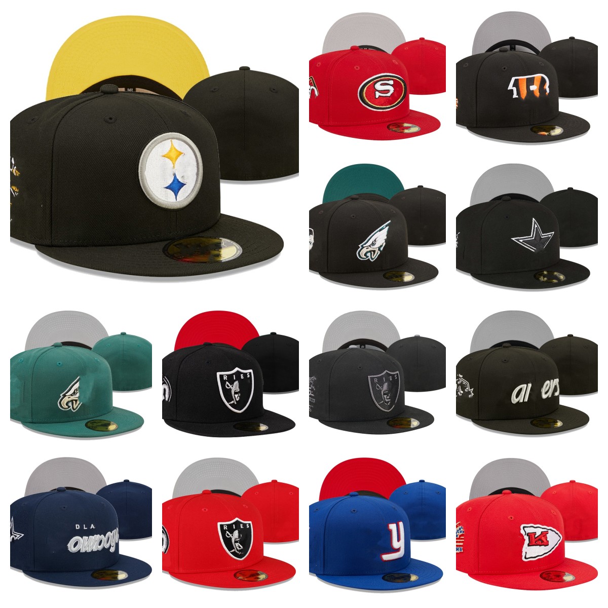 cheap designer fitted hats baseball snapbacks flat hat all team letter adjustable nbalies nfllies embroidery basketball caps outdoor sports beanies mesh cap with o