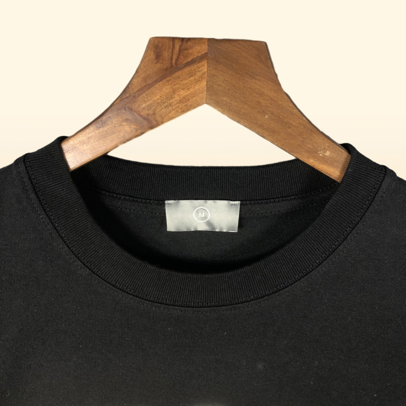 Hip Hop Print Tshirt College Dropout Music Tee Men Women High Quality Pattern Washed Tops Short Sleeve