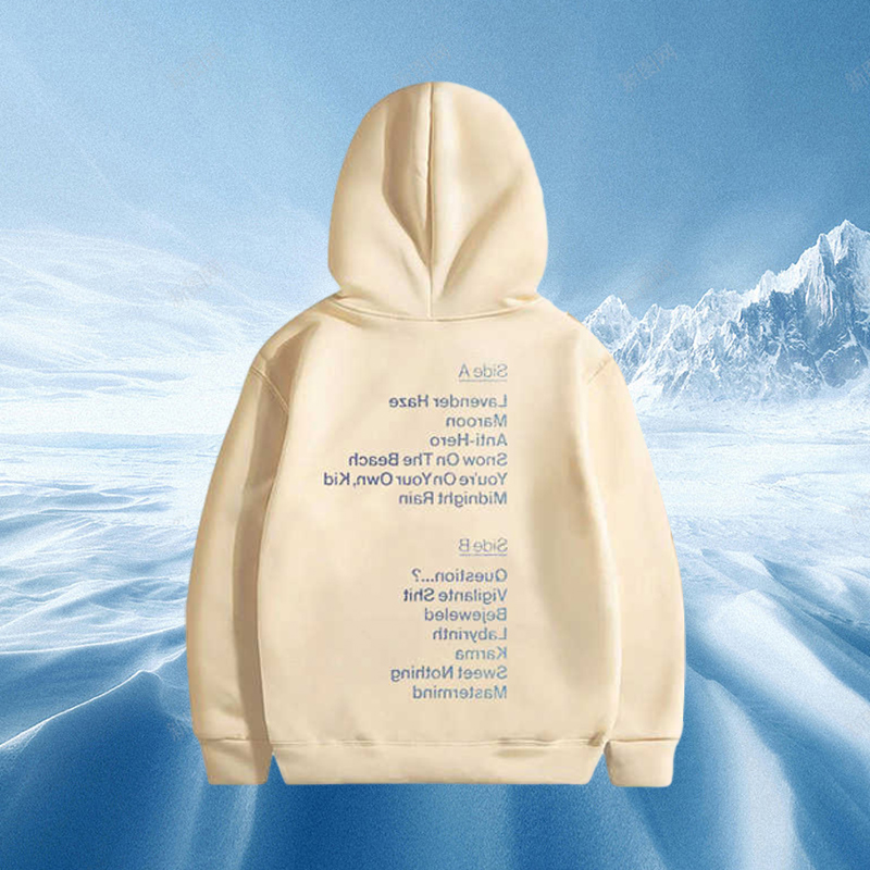 Men's Hoodies Custom style New album Swift Same Style Print Hoodie For Men Vintage hip hop sweats Unisex Sweatshirt L2210256696105