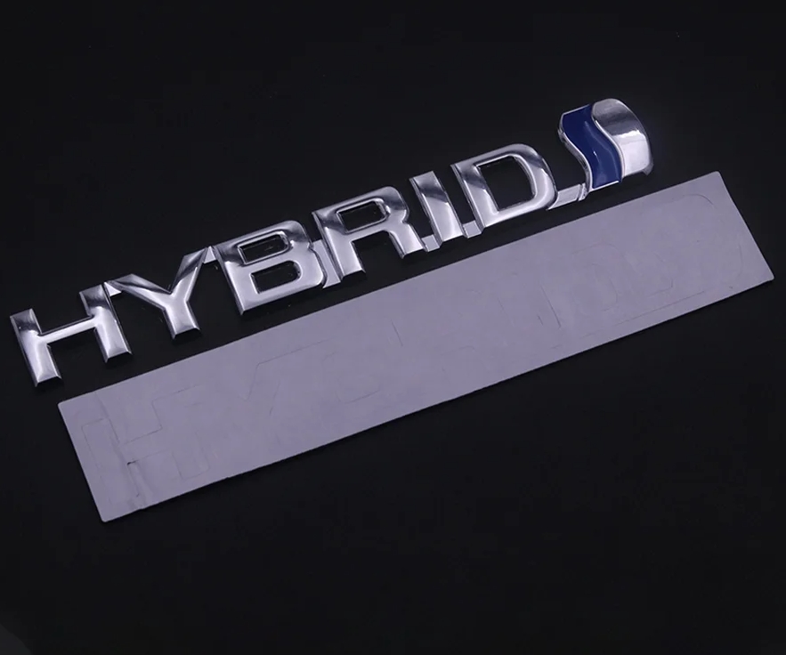 Car Styling Trunk Logo Emblem Badge Sticker Cover For Toyota Prius Camry Crown Auris Rav4s TRD