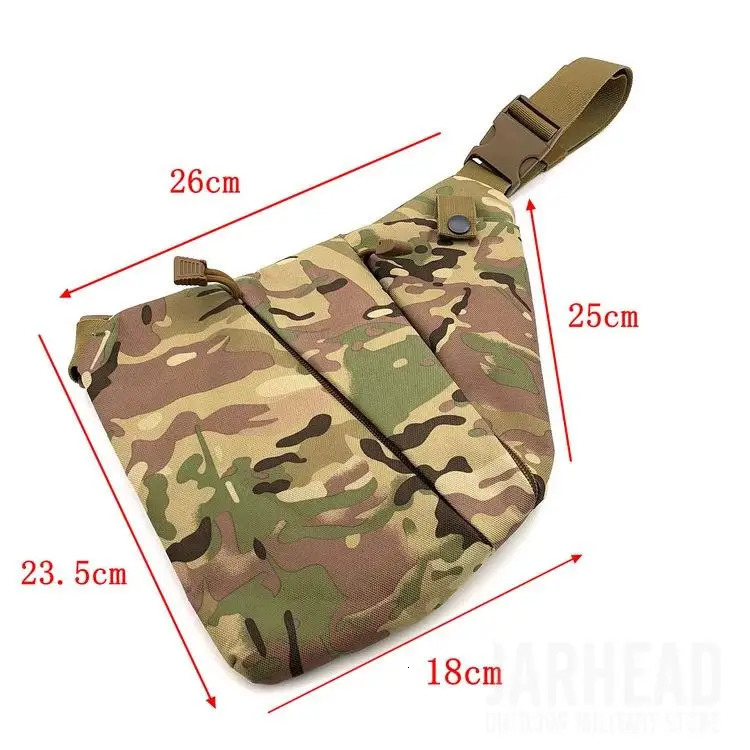 Antitheft Bag Chest Hunting Multifunctional Concealed Tactical Storage Gun Holster Mens Left Right Nylon Shoulder 240127