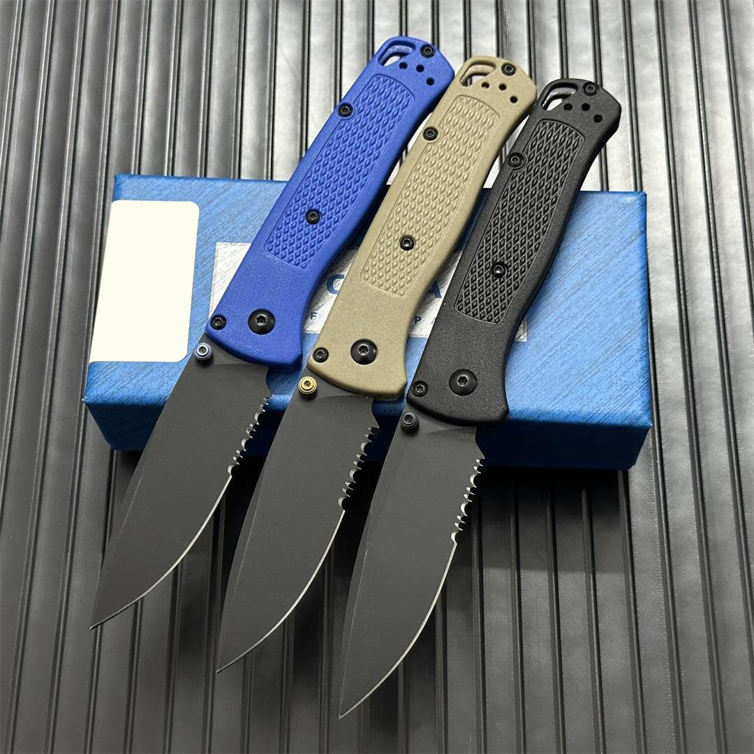 4Models Serrated 535/535-3 Folding Knife 3.24 S30V Blade Nylon Fiber Handle Outdoor Hunt Camp Rescue Survival Tactical Knives 535-1 535BK-4 EDC Tools