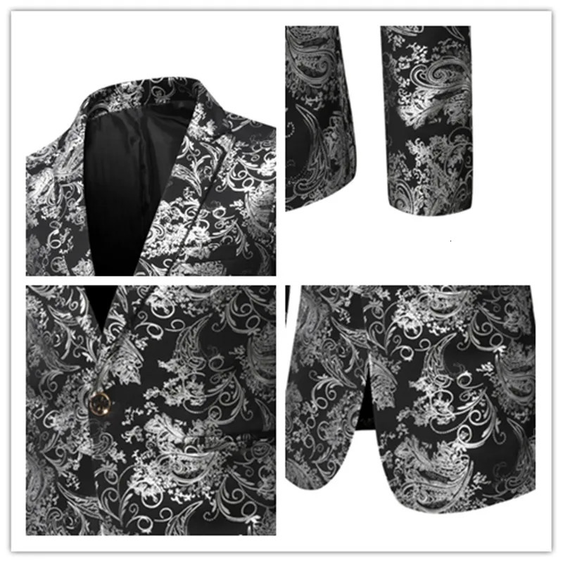 High Quality Blazer Mens Korean Edition Trend Elegant Fashion Simple Business Casual Party Performance Gentleman Suit Jacket 240126