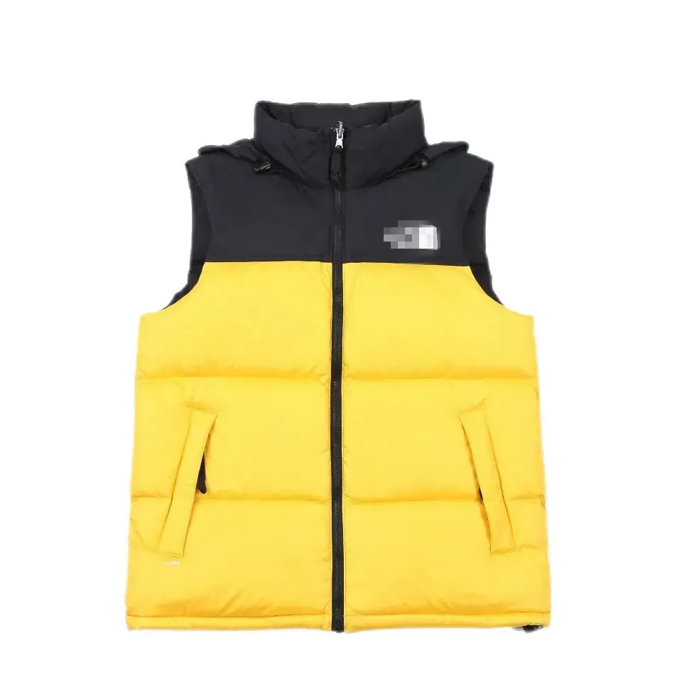 Winter Down Mens Vests Designer Puffer Vest Men Waist Coat Male Unisex Couple Body Warmer Woman Mans Jacket Sleeveless Outdoor