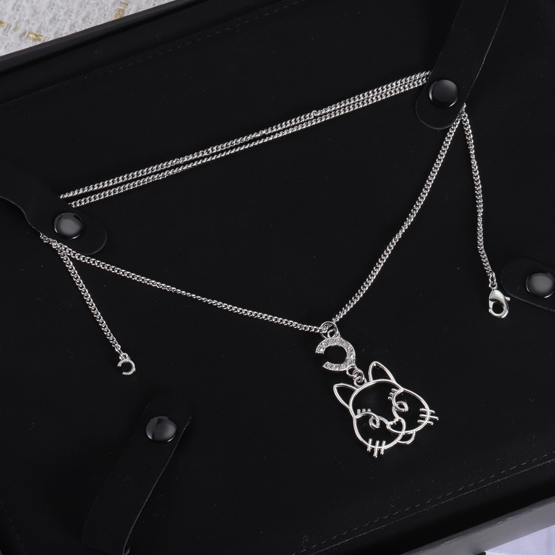 Zoon Design Letter Necklace Pandant Catena Collane Mashi