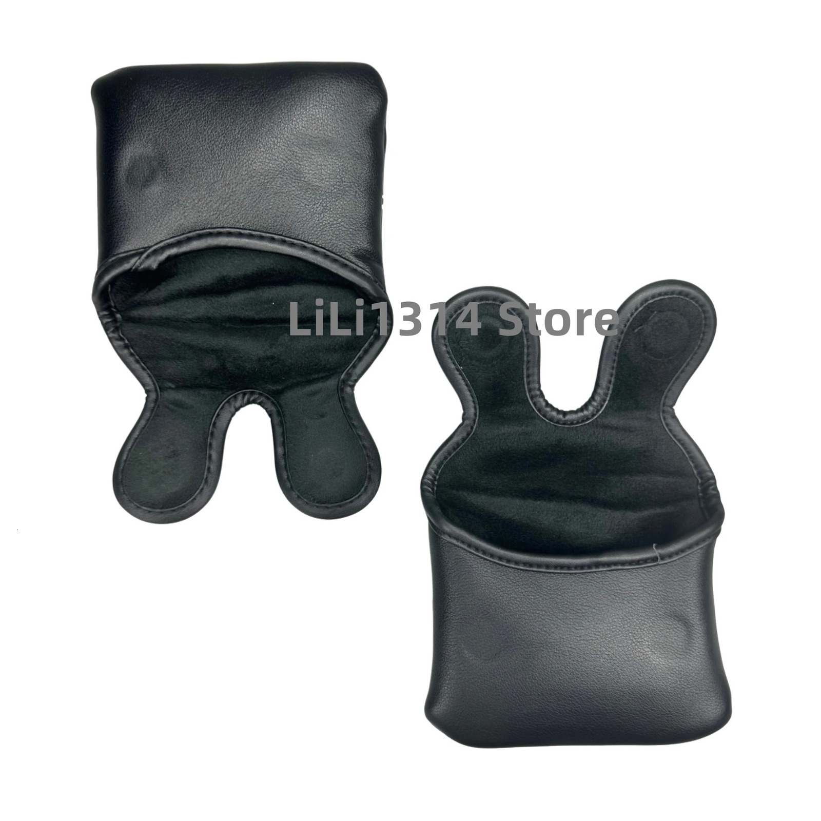 1pc Spider Embroidery Pattern Golf Putter Cover PU Leather Large Mallet Head Magnetic Closure cover 240122