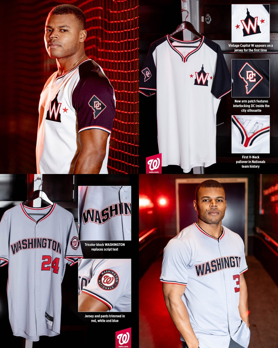 Washington Strasburg Nationals Pullover Jersey Garrett Meneses Young Thomas Robles De La Rosa Call Vargas Senzel Ferrer Garcia Millas Harvey Henry Thompson
