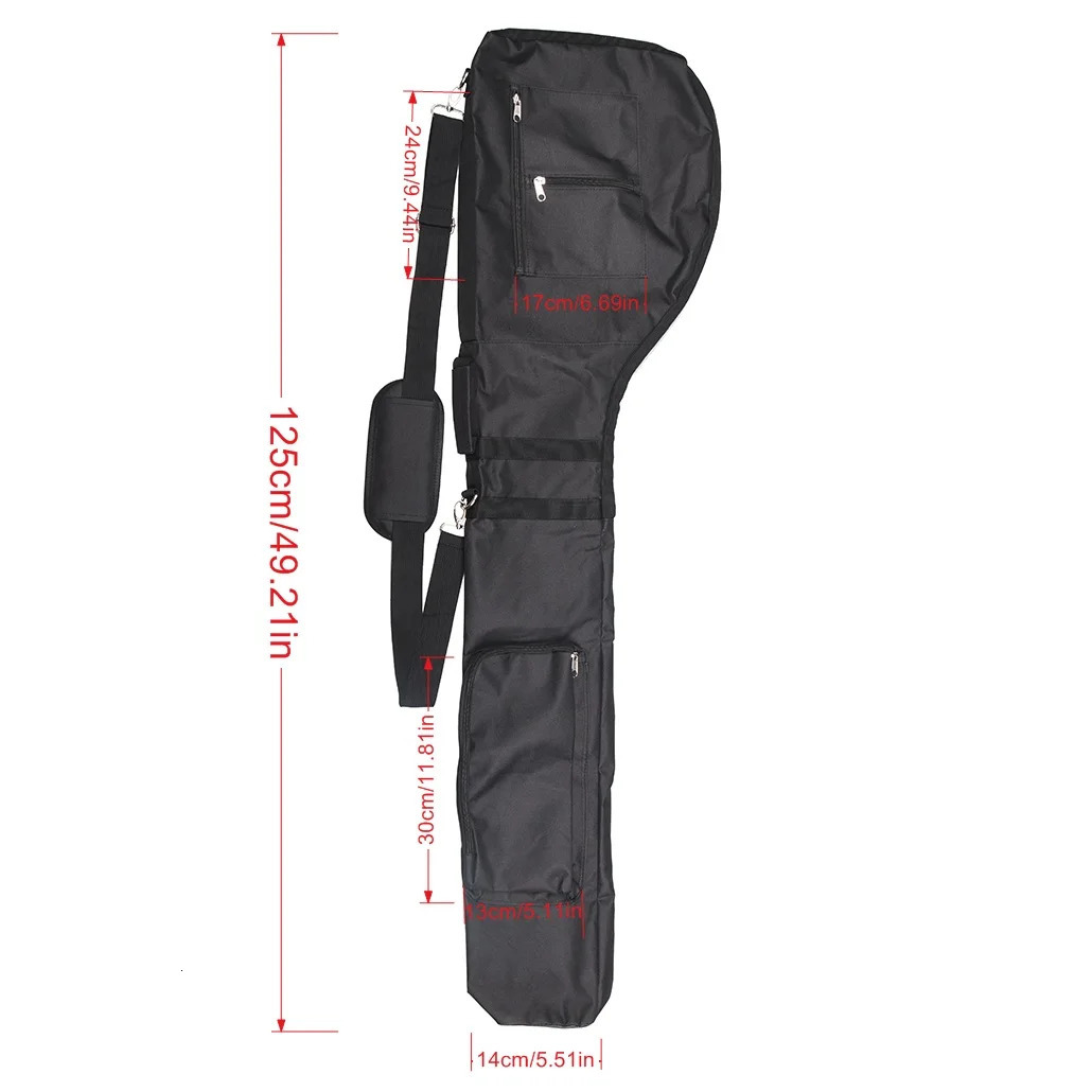 Golf Sunday Bag Golf Club Bag Mini Golf Bag Training Practice Golf Bag Travel Case Foldable 240119