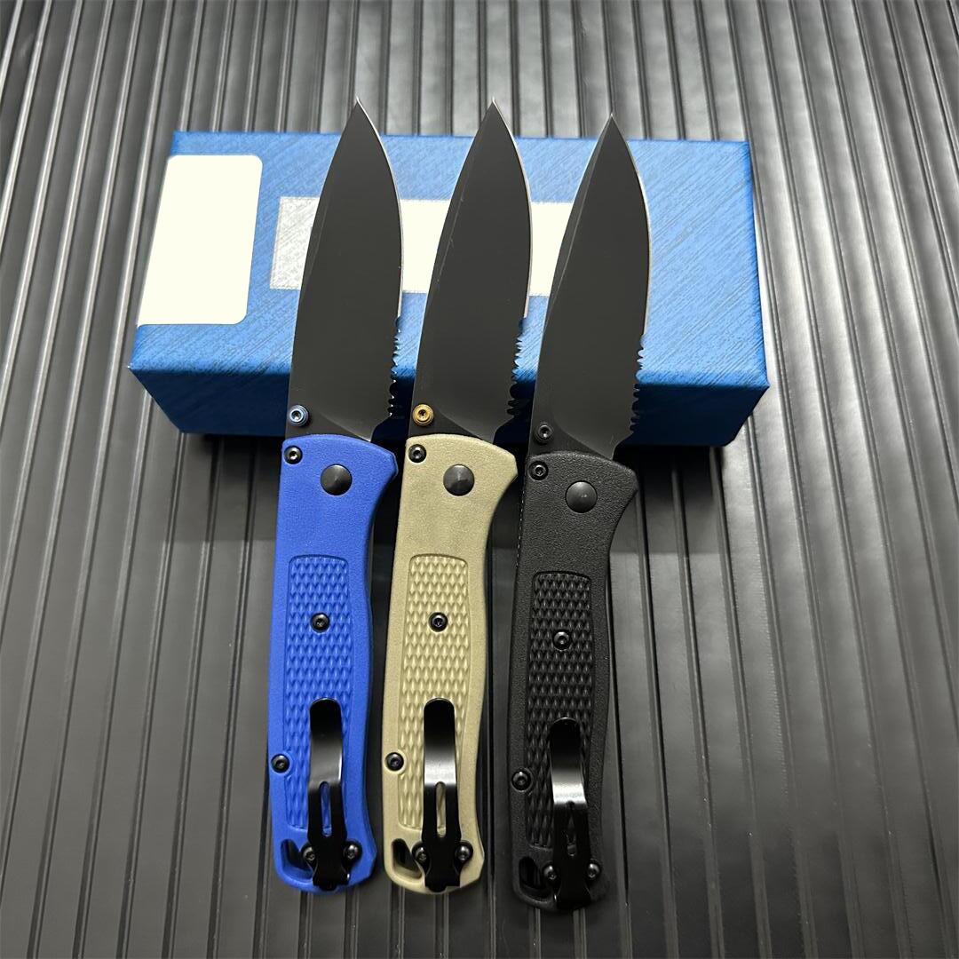 4Models Serrated 535/535-3 Folding Knife 3.24 S30V Blade Nylon Fiber Handle Outdoor Hunt Camp Rescue Survival Tactical Knives 535-1 535BK-4 EDC Tools