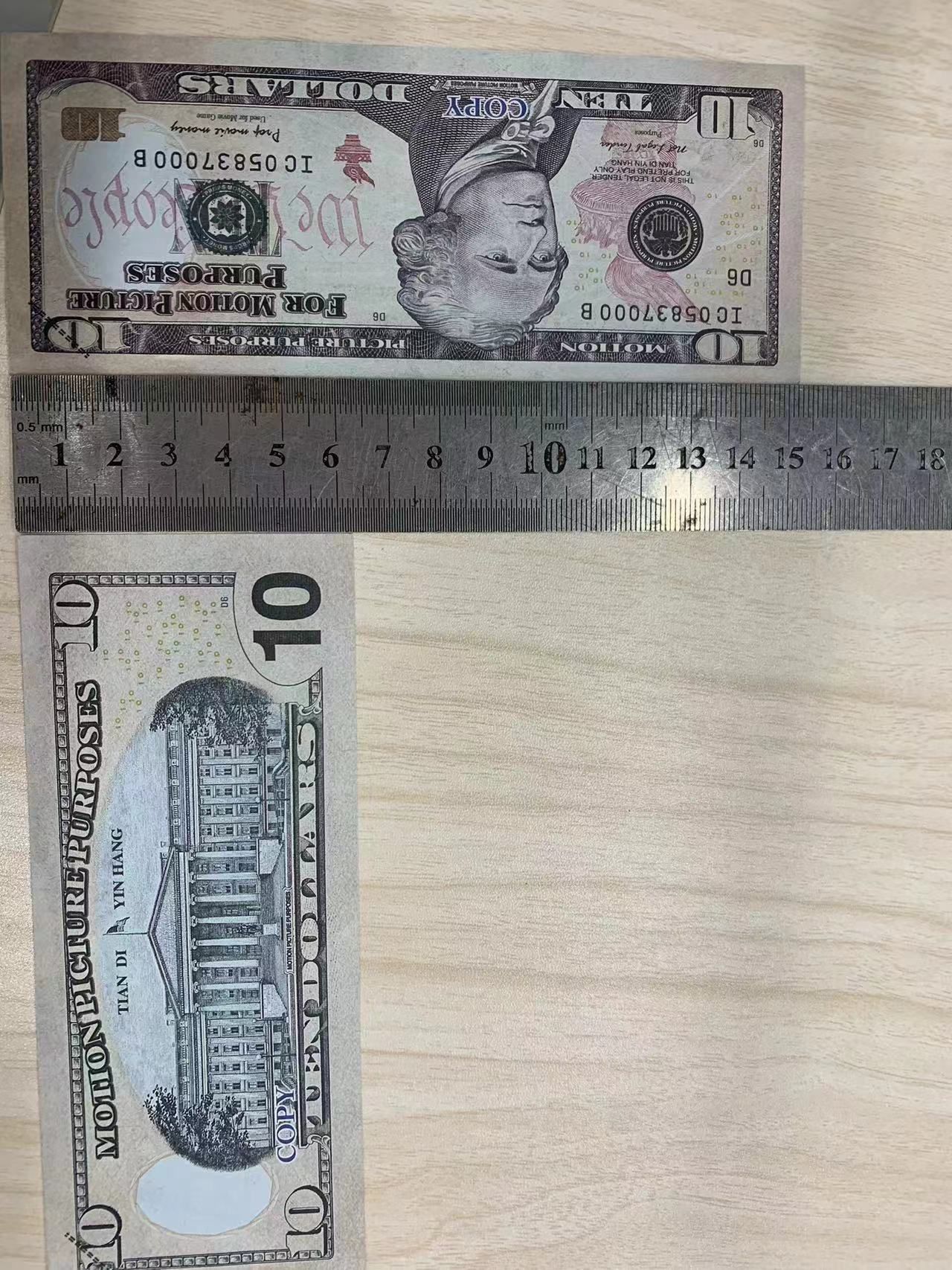 Copy Money Actual 1:2 Size US Million Dollar Bill Goddess Of Liberty Foreign Currency Prop Paper Large Denomination Fun N Fkita aaa