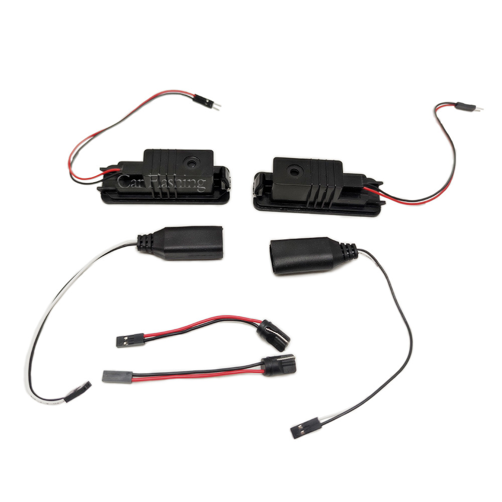 2PCS Number License Plate Light Lamp canbus No Error LED White For VW Golf MK4 MK5 MK6 Passat Polo CC Eos For Porsche Cayenne Boxster
