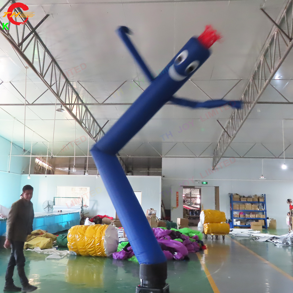 5mH (16.5ft) With blower Free Ship Outdoor Activities Advertising Custom Made Air Dancer Yellow Sky Dancers Wacky Waving Inflatable Tube Guy