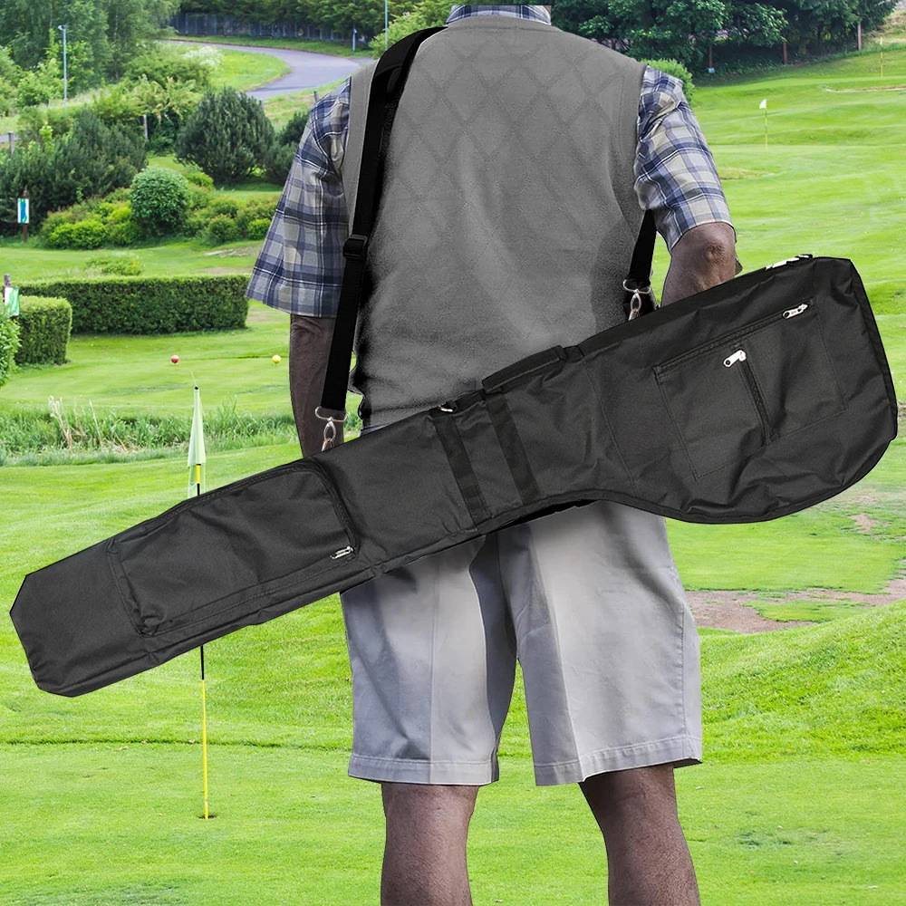 Golf Sunday Bag Golf Club Bag Mini Golf Bag Training Practice Golf Bag Travel Case Foldable 240119