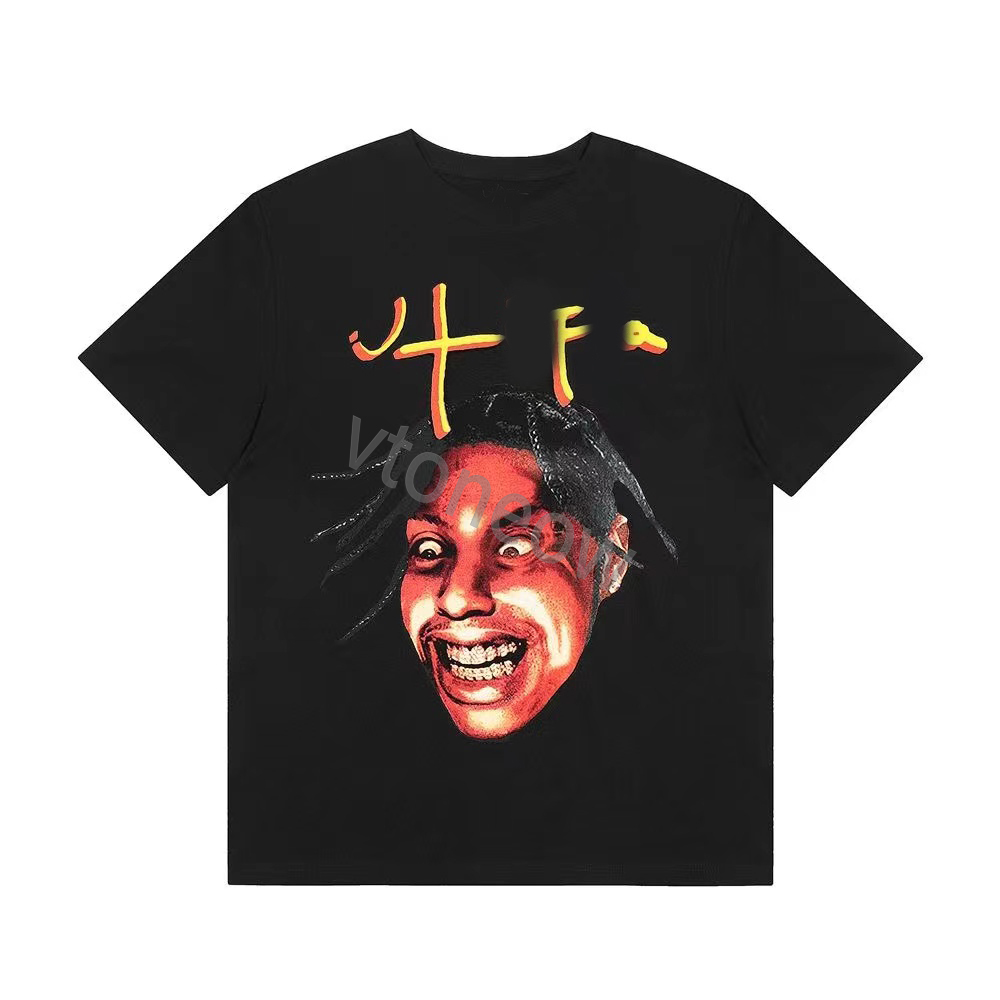 25ss Men's Tees Reverse Mocha Shirts traiss Sneaker Match Sail Astroworld 100% Cotton Graphic Scotts t shirt Men's T Shirt Tscotts jacks tops