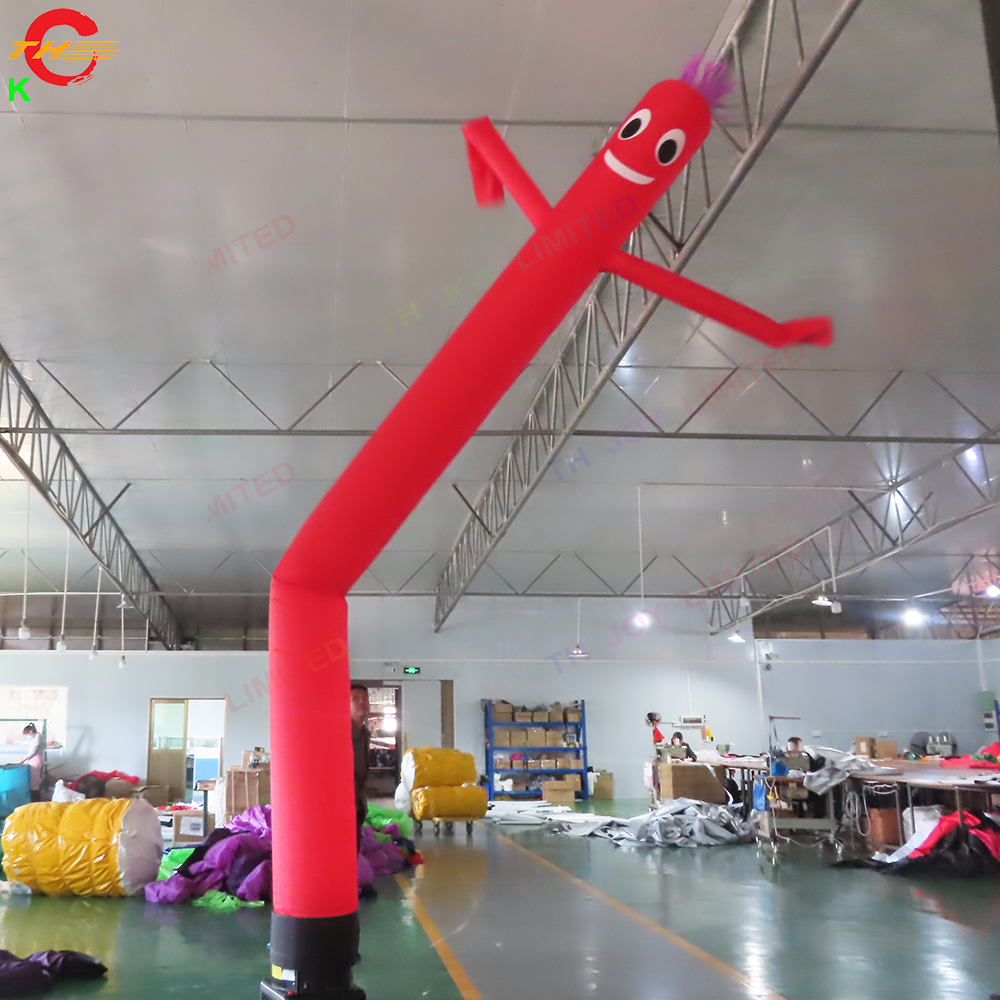5mH (16.5ft) With blower Free Ship Outdoor Activities Advertising Custom Made Air Dancer Yellow Sky Dancers Wacky Waving Inflatable Tube Guy