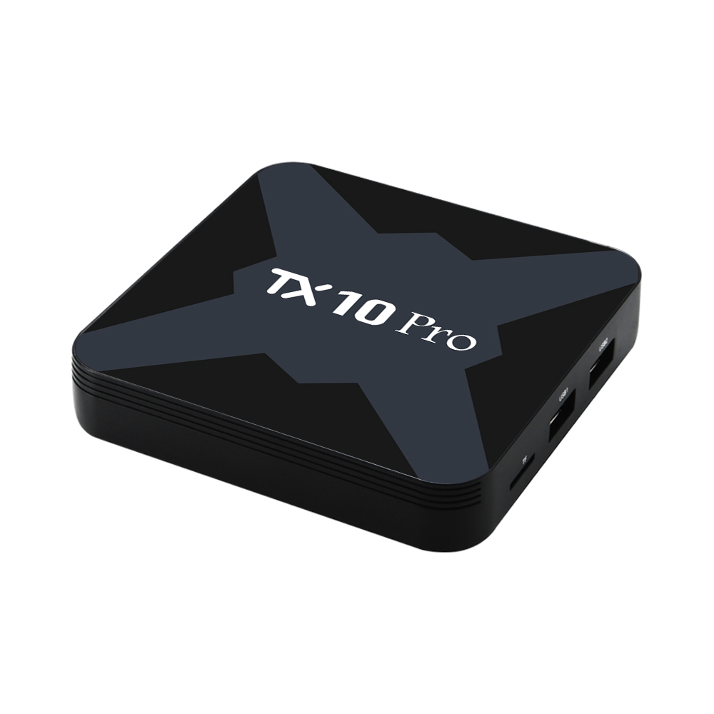 Ship From France 2GB Ram 16GB Rom Tv Box Android 13 Media Player TX10 Pro Smart TVBox Quad Core 5G WIFI 4K Set-Top Boxv Tv Box