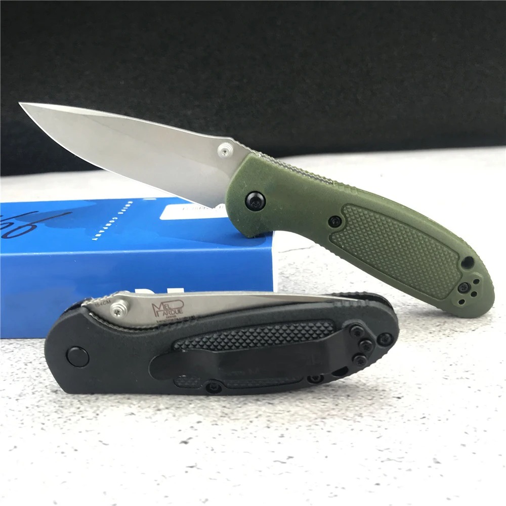 BM Griptilian BM 556 Folding Knife Satin Blade Nylon Glass Fiber Handle Work Sharp Outdoor Camping Hunting Pocket Tactical EDC Tools 535 533 3300 Ut85