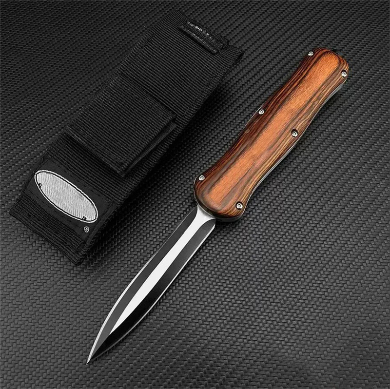 2025 Hot 3Models High Quality A016 /3300 Assisted Pocket Knives 440C Steel Zinc Alloy Handle hined Tactical Gear Outdoor Survival Hunting Knife 4850 7