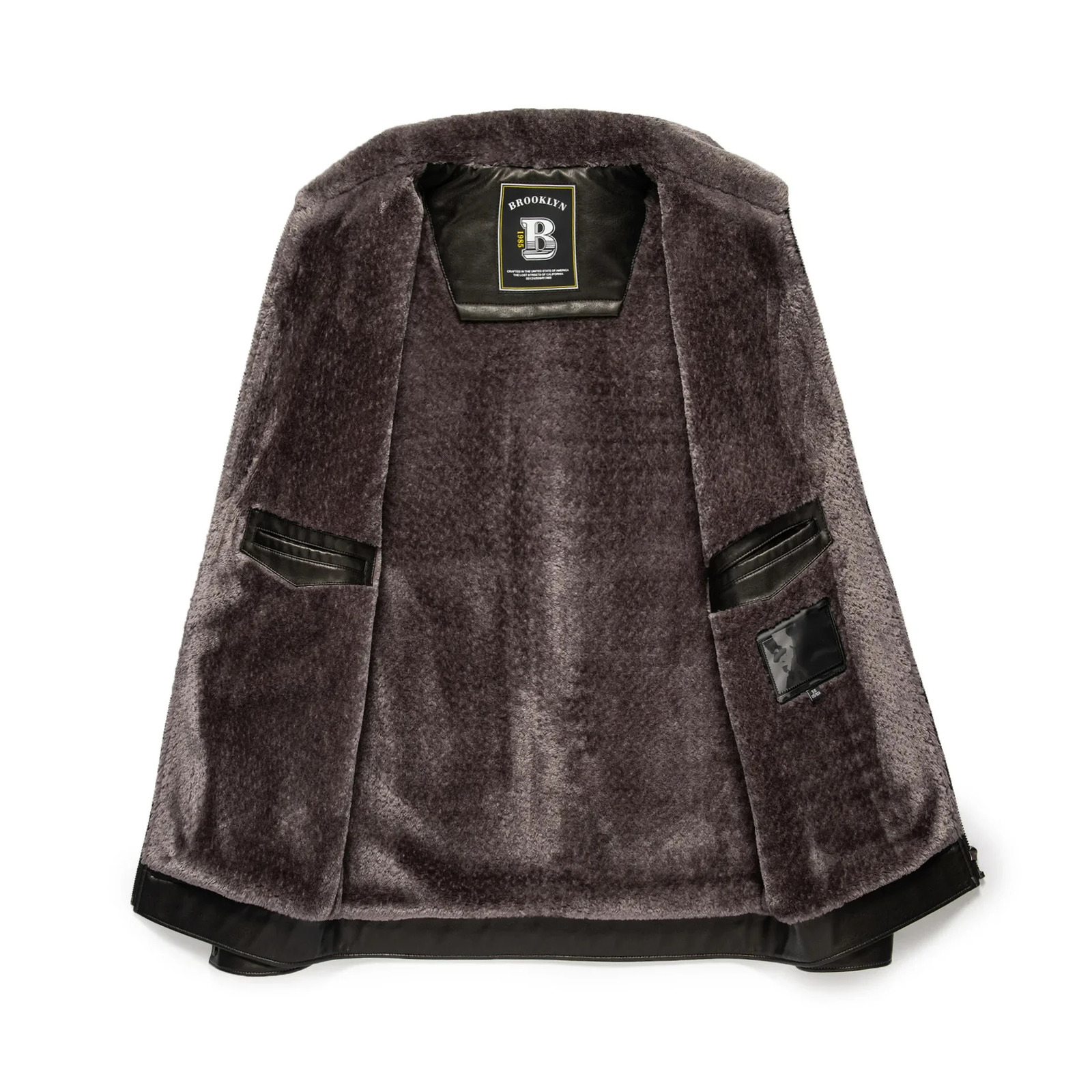 Men's Winter Jacket Men Ecological Leather Fur Coat Male Plush Thick Motorcycle Jaqueta De Couro Masculino FCY 240124