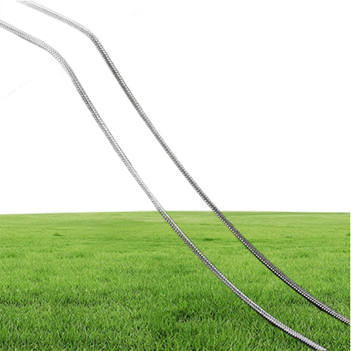 Big Promotions ! 100 pcs 925 Sterling Silver Smooth Chain Necklace Lobster Clasps Chain Jewelry Size 1mm 16inch --- 24inch