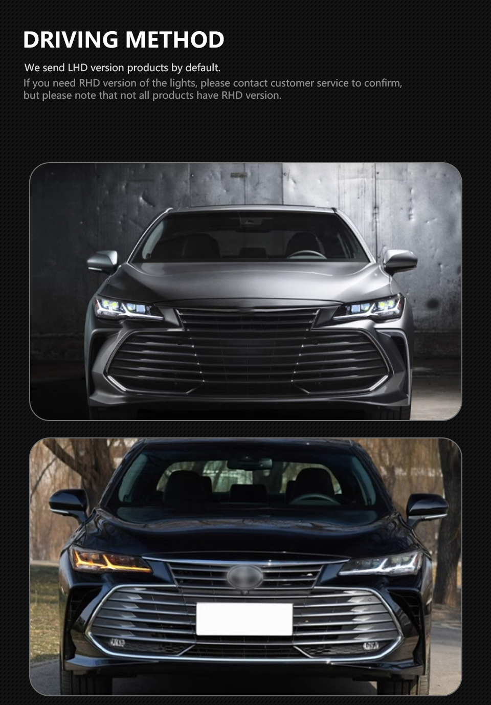 Car Lights for Toyota Avalon 20 18-2023 Headlight LED Upgrade Highlight Projector LED Lens Accessories Front Signal Lamp