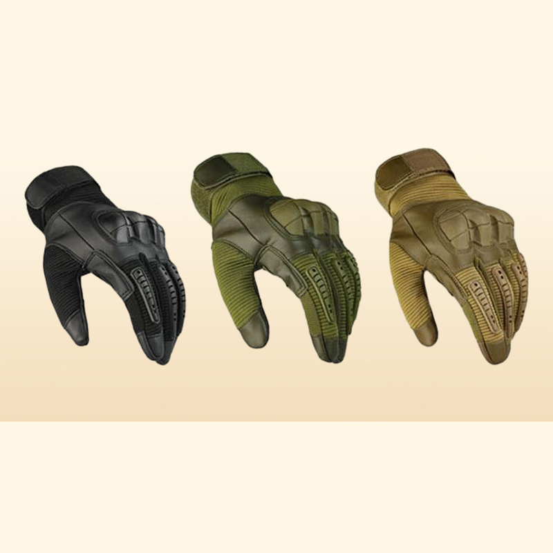 Outdoor Sports Tactical Gloves Mountaineering Antiskid Women Men Finger Glove Riding Sport Unisex Three Colors Nylon Tacticals Equ