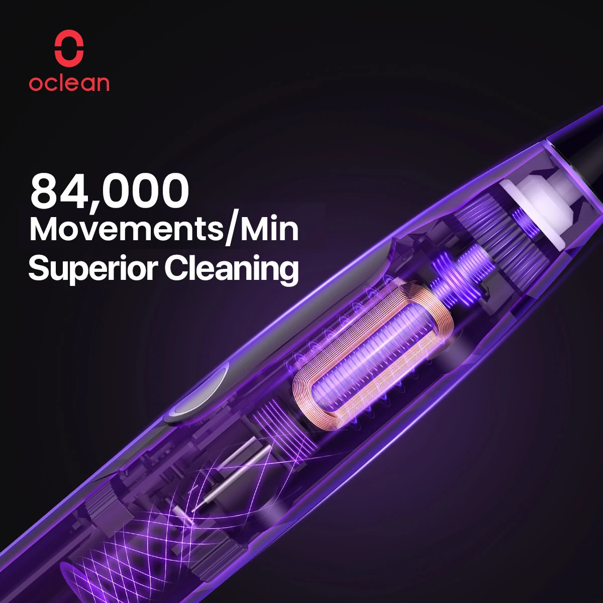 Oclean X Pro Elite Smart Sonic Electric Toothbrush Set Rechargeable Screen Display Oral Care Teethbrush Kit 240127