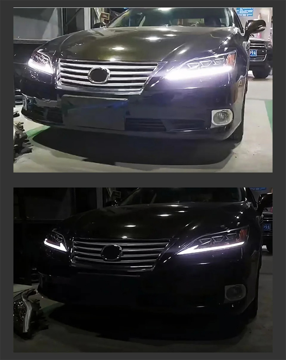 LED Headlight for Lexus ES ES200 2006-2012 ES300 ES250 Headlights Upgrade High Beam Daytime Lights Turn Signal Front Lamp