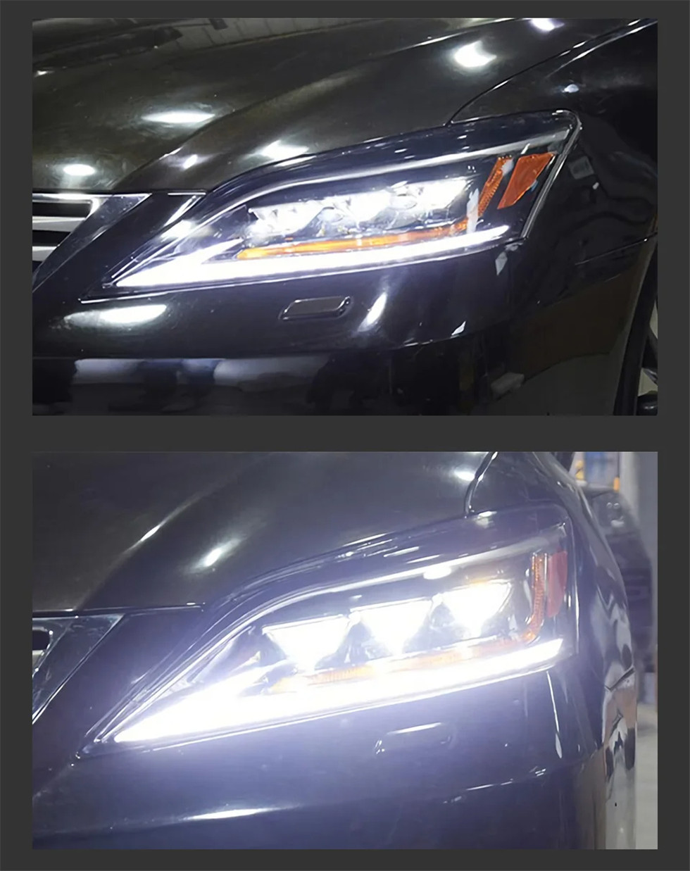 LED Headlight for Lexus ES ES200 2006-2012 ES300 ES250 Headlights Upgrade High Beam Daytime Lights Turn Signal Front Lamp