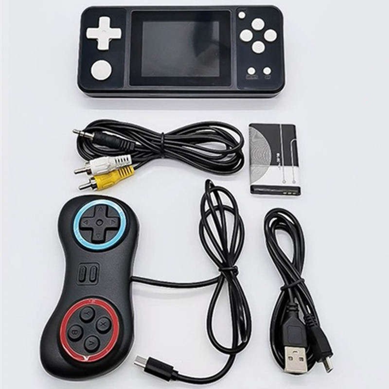 3.0 Inch Large Screen Handheld Video Game Consoles Built In 380 Games Retro Game Player Gaming Console Two Roles Gamepads Birthday Gift Dropshipping