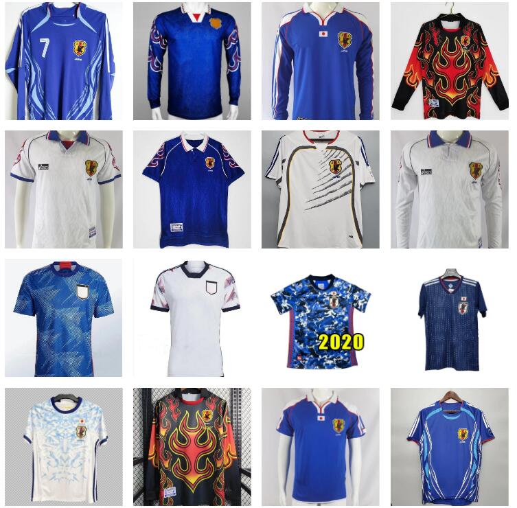 2002 1994 1998 Japan NAKATA Mens Soccer Jerseys 1998 98 99 SOMA AKITA OKANO KAWAGUCHI Retro Home Away Football Shirt KAZU HATTORI Uniforms