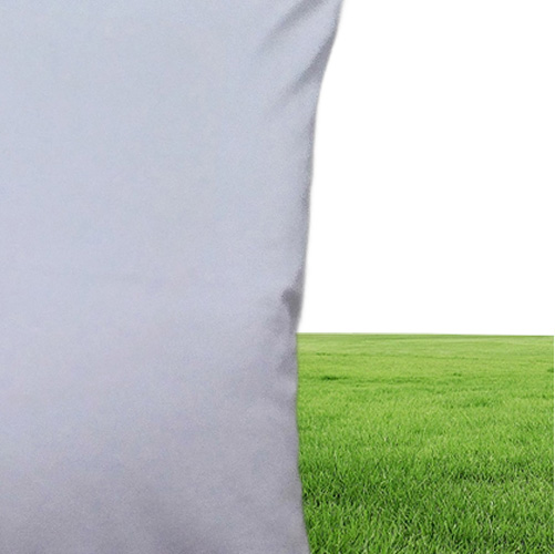 30pcs All Size Plain White Color Pure Cotton Canvas Pillow Cover With Hidden Zipper For CustomDIY Print Blank Cotton Pillow Cover