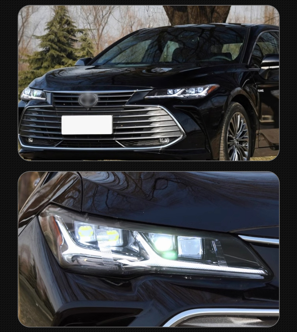 Car Lights for Toyota Avalon 20 18-2023 Headlight LED Upgrade Highlight Projector LED Lens Accessories Front Signal Lamp