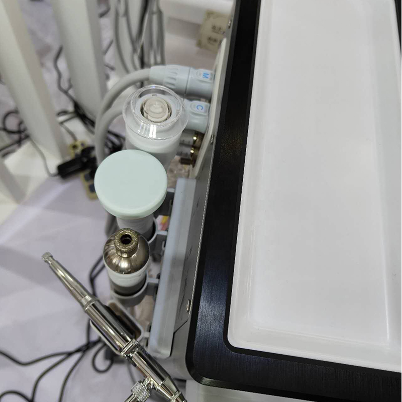 New Arrival 8 IN 1 Alice Super Bubble Max OXYGLOW Jet Peel Facial Hydrodermabrasion Super CO2 Bubble Machine