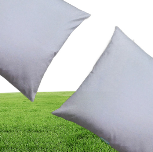 30pcs All Size Plain White Color Pure Cotton Canvas Pillow Cover With Hidden Zipper For CustomDIY Print Blank Cotton Pillow Cover
