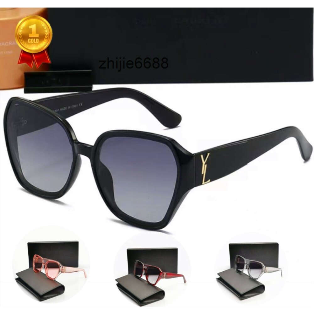 designer Womens Y UV with Metal Luxury Glasses Same Style Sunglasses Protection for Box Women Glasses lDN4G Saints Laurents yslsunglasses ysl yslsun JS57