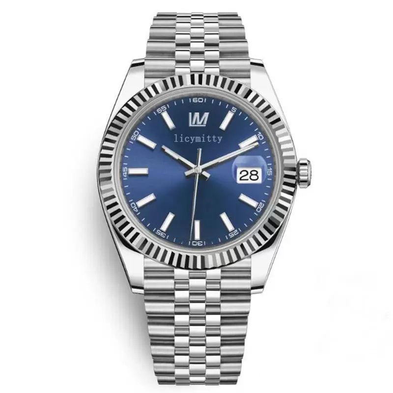 TOP Qaulity Mens Automatic Mechanical movement Watches 41MM Full Stainless steel Luminous gold mens Watch Couples Style Classic