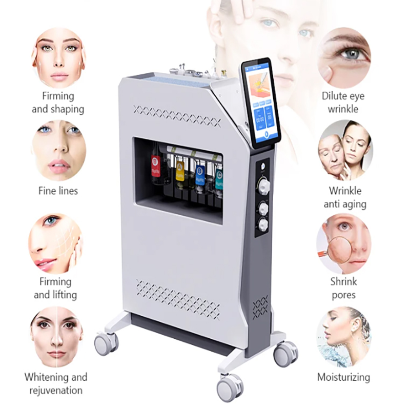 Multifunction Skin Deep Cleansing Beauty Equipment Microdermabrasion Skin Peeling Cryo Beauty Machine